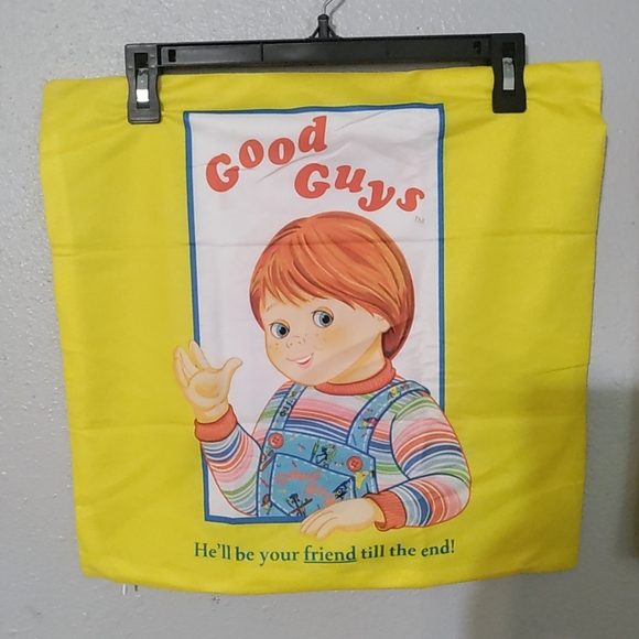 Child's Play Good Guy Doll Couch Pillow Case Set New Size 18X18 Inches. - Picture 2 of 9